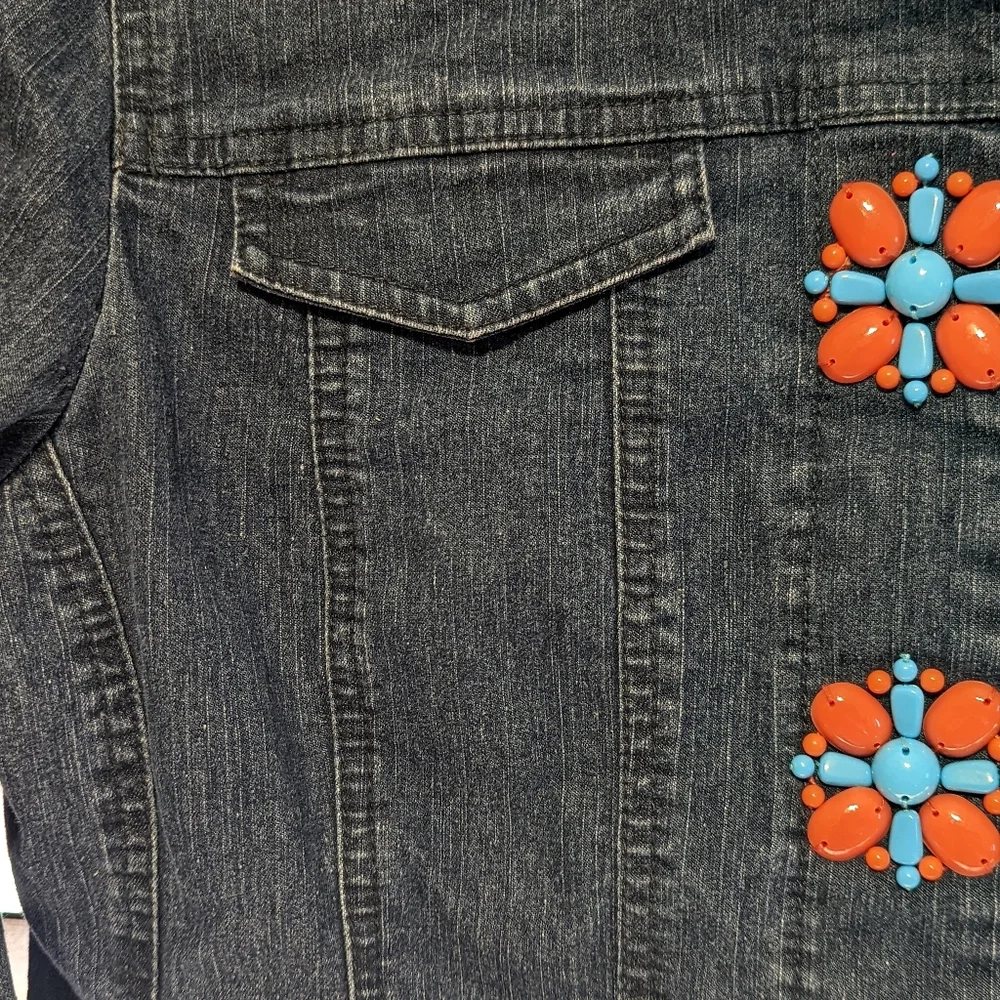 Ruby Rd Petit Denim Jacket - Picture 2 of 11